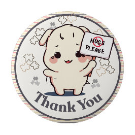 自閉症です 抱かないでください ピンバッジ