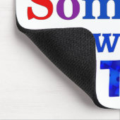 自閉症で人を愛している マウスパッド (コーナー)