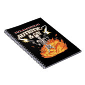 自閉症とゲイ骨格おもしろい自閉症の認識 ノートブック (右側)