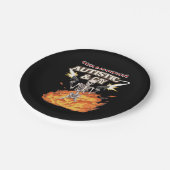 自閉症とゲイ骨格おもしろい自閉症の認識 ペーパープレート (アングル)