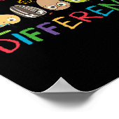 自閉症になってもよ違うやる気を起こさせるい ポスター (角)