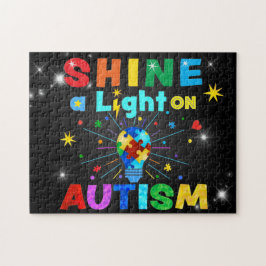 自閉症に光を当てる ジグソーパズル