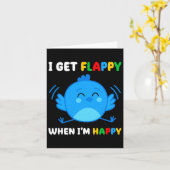 自閉症に対する意識が高いとフラッピーになる日B カード (黄色い花)