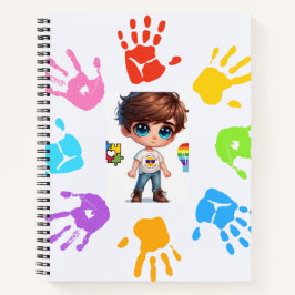 自閉症に対する意識のお祝い» ノートブック