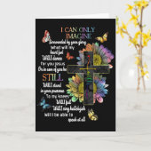 自閉症に対する意識イエス想像の信仰にのみ カード (黄色い花)