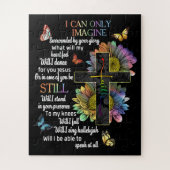 自閉症に対する意識イエス想像の信仰にのみ ジグソーパズル (縦)