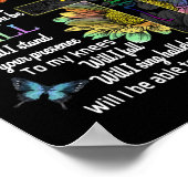 自閉症に対する意識イエス想像の信仰にのみ ポスター (角)