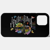 自閉症に対する意識イエス想像の信仰にのみ Case-Mate iPhoneケース (裏面 (横))