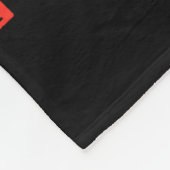 自閉症に対する意識啓発の月Cだと社会が言う フリースブランケット (角)