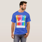 自閉症に対する意識月違う以上 Tシャツ (正面フル)
