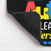 自閉症に対する意識自閉症を抱えている私は過ごしていない マウスパッド (コーナー)