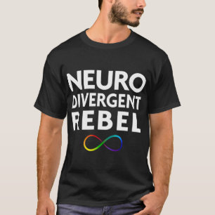 自閉症に対する支持と、 Tシャツ