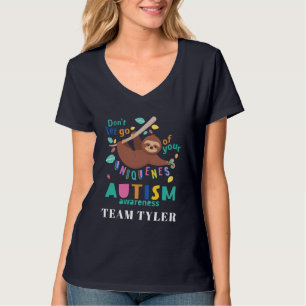 自閉症に対する独自性の認識を維持する Tシャツ