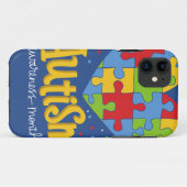 自閉症に対する認識の月 Case-Mate iPhoneケース (裏面(横))