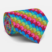 自閉症に戸惑う – 自閉症意識の絆 ネクタイ (ロール)