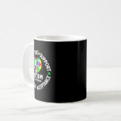 自閉症に敬意 愛 サポートの日 コーヒーマグカップ (正面左)