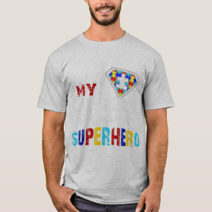自閉症に関する認識Brotherシャツ、自閉症に関する認識D Tシャツ