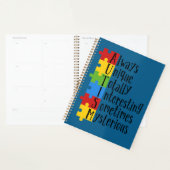 自閉症のかけら プランナー手帳 (ディスプレー)