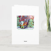 自閉症のための慈善カード シーズンカード (裏面)