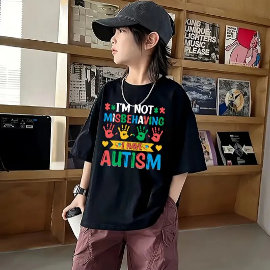 自閉症のわたしは悪くありません トライブレンドTシャツ