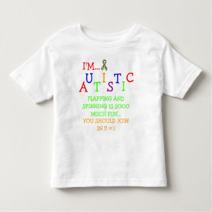 自閉症のオリンピック! ~の幼児のTシャツ トドラーTシャツ