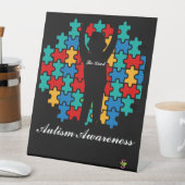 自閉症のサイン 台座サイン (インサイチュ)