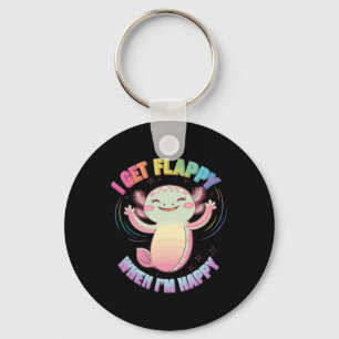 自閉症のサポートAxolotlをスティミング時にフラッピーになる キーホルダー