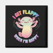 自閉症のサポートAxolotlをスティミング時にフラッピーになる マグネット (正面)