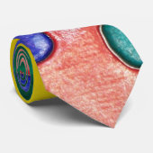 自閉症のタイ ネクタイ (ロール)