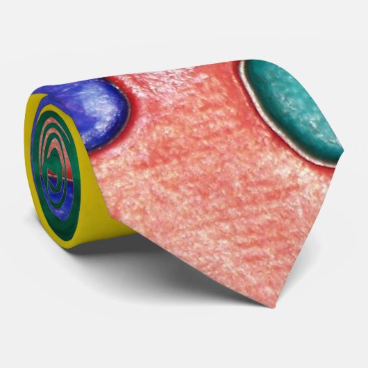 自閉症のタイ ネクタイ (ロール)