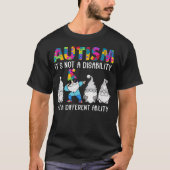自閉症のノームたち それは障害ではない、それは特別な力だ Tシャツ (正面)