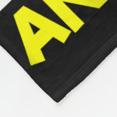 自閉症のパパを過小評価しない – 自閉症アワレネ フリースブランケット (角)