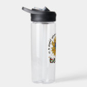 自閉症のヒマワリは優しい ウォーターボトル (右面)