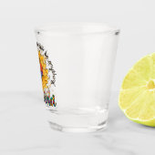 自閉症のヒマワリは優しい ショットグラス (右)