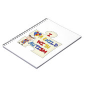 自閉症のブルネットの女の子2との子供 ノートブック (左側)