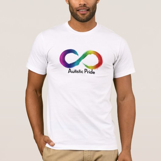 自閉症のプライド Tシャツ (正面)