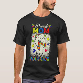 自閉症のママ 自閉症啓発 ウォリアー サポート 自閉症 Tシャツ