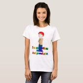 自閉症のママTシャツ Tシャツ (正面フル)
