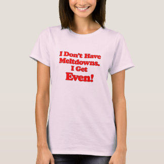 自閉症のメルタダウン引用Tシャツ、面白いギフト Tシャツ