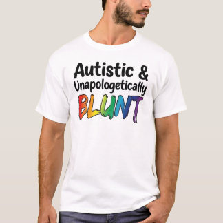 自閉症のユーモア、ワープドライブ、SF、自閉症Tシャツ Tシャツ