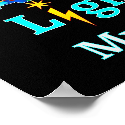 自閉症の人が私の世界を照らし出す ポスター (角)