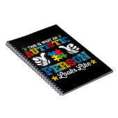 自閉症の人が自閉症のように見える ノートブック (右側)