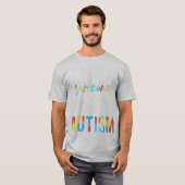 自閉症の人を好きで、何をしたいのですか? Tシャツ (正面フル)