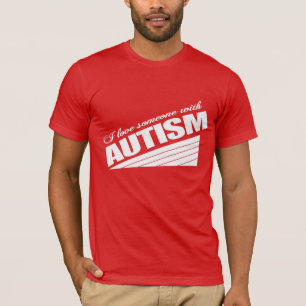 自閉症の人を愛する Tシャツ