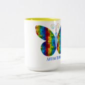 自閉症の先生へのギフト マグカップ 470ml マグ (中央)