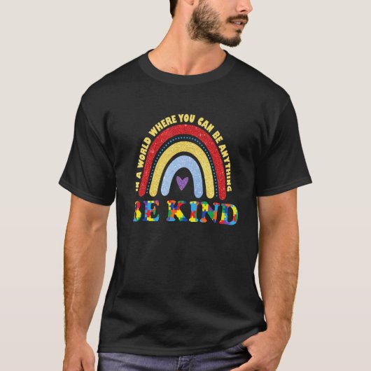 自閉症の受容 無限 自閉症 pride ニューロ tシャツ (正面)