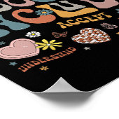 自閉症の問題を含めることを選択 ポスター (角)