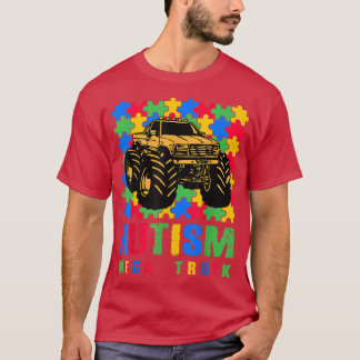 自閉症の大型トラックシャツ Tシャツ