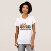自閉症の天国は私に天使を送りました Tシャツ (正面フル)