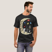 自閉症の娘、FAを一人きりでサポートしない Tシャツ (正面フル)